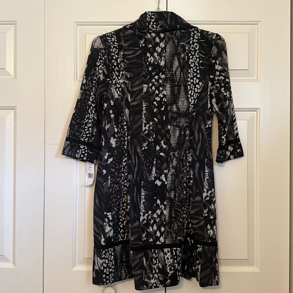 💖Robbie Bee black and white comfy sweater dress - Picture 6 of 7